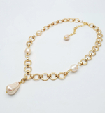 91001102 Колье SELENA PEARLS