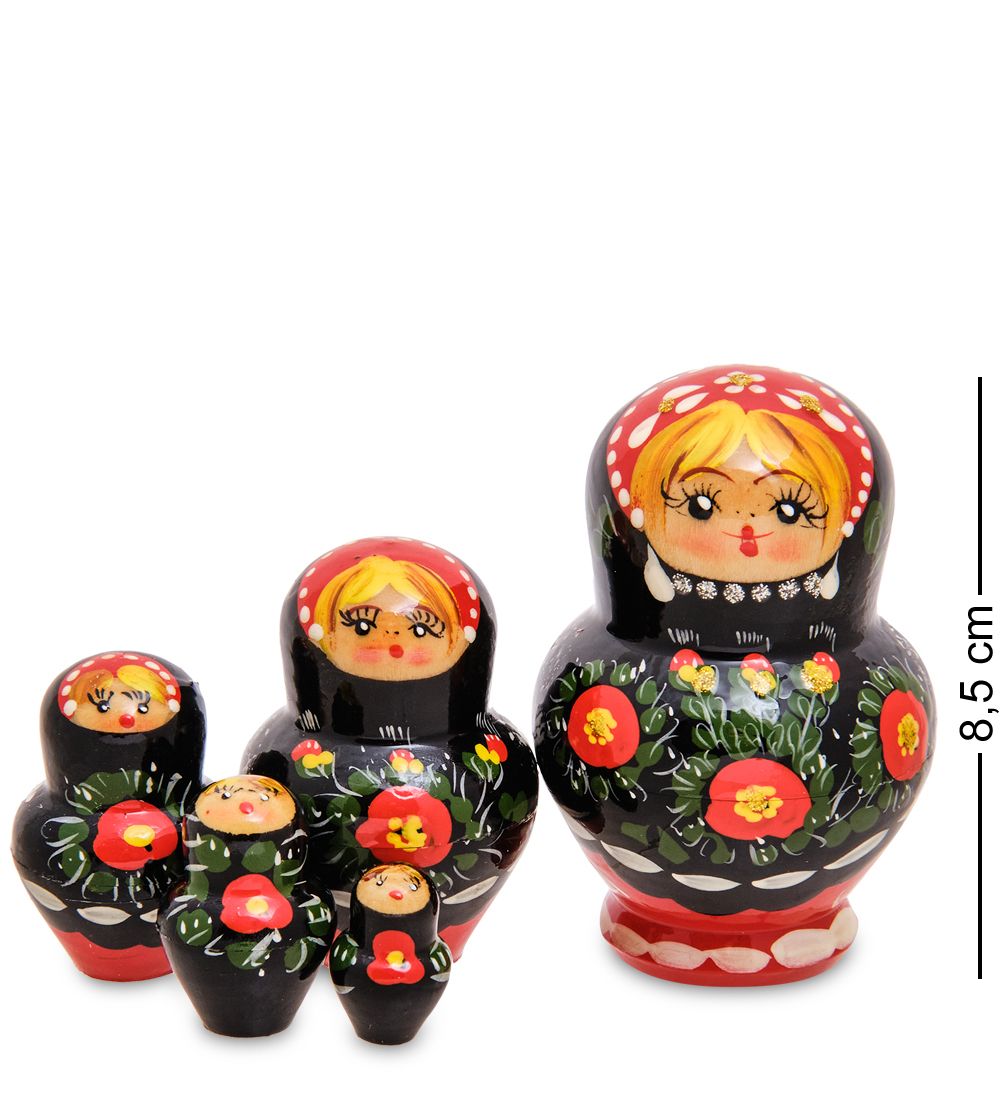 Народные промыслы МР-62/ 2-B Матрешка 5м «Сирафима»