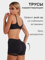 Моделирующие трусы с накладками