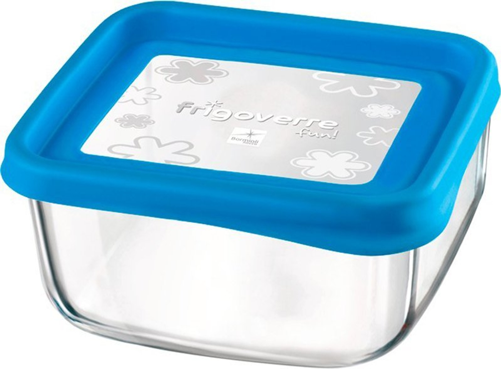 Контейнер стеклянный 2л Bormioli Rocco Frigoverre Fun Blue
