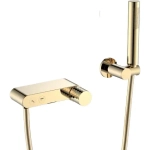 Смеситель для ванны с душем Boheme Stick 123-GG gold diamond gold