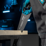 Ножовка по дереву "PIRANHA", 500 мм, 7 TPI, 3D-зуб, тефлоновое покрытие полотна, двухкомпонентная рукоятка Gross