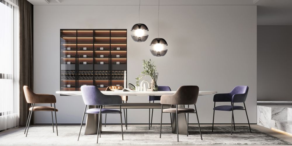 Подвесной светодиодный светильник Maytoni Rebel MOD322PL-L6B3K