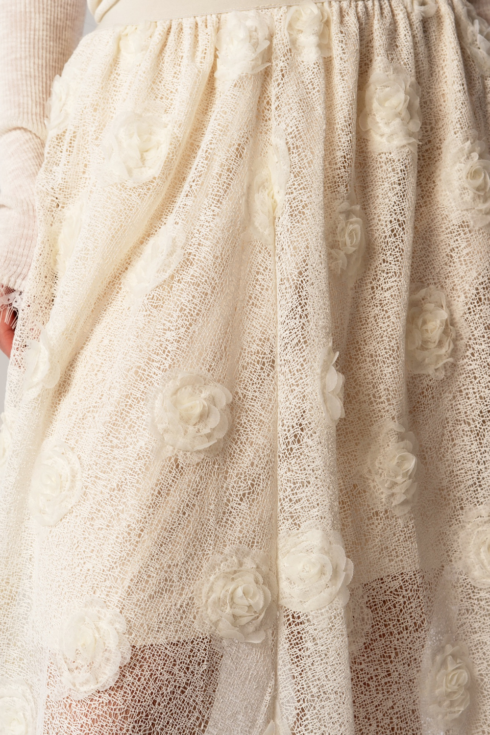 Юбка с цветами