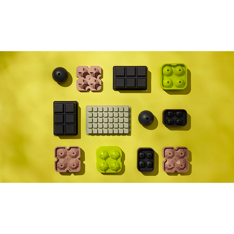 Форма для льда Smart Solutions Ice skull графит