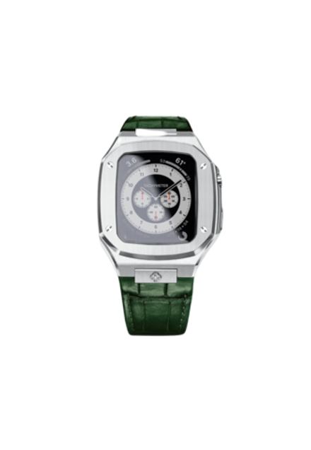 Корпус для Apple Watch - CL44 - Silver / Green