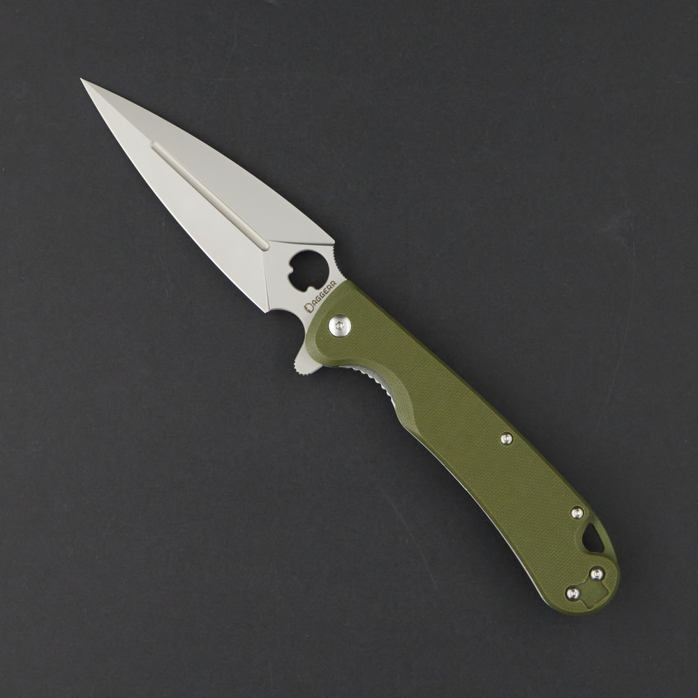 Нож складной Daggerr Arrow Olive BB VG10