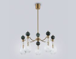 Ambrella Люстра на штанге с мрамором Ceramo Modern LH53292