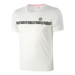 Мужское теннисное поло BIDI BADU Aime Tech T-Shirt Special Edition Men - White, Black