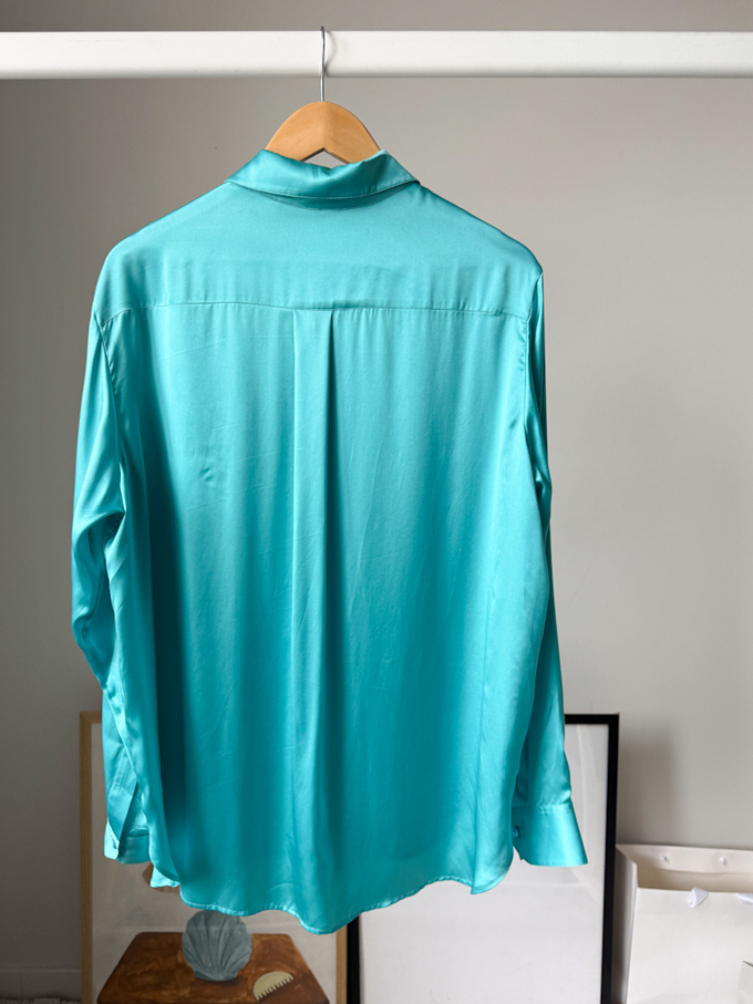 Шёлковая блузка Sashaverse, S