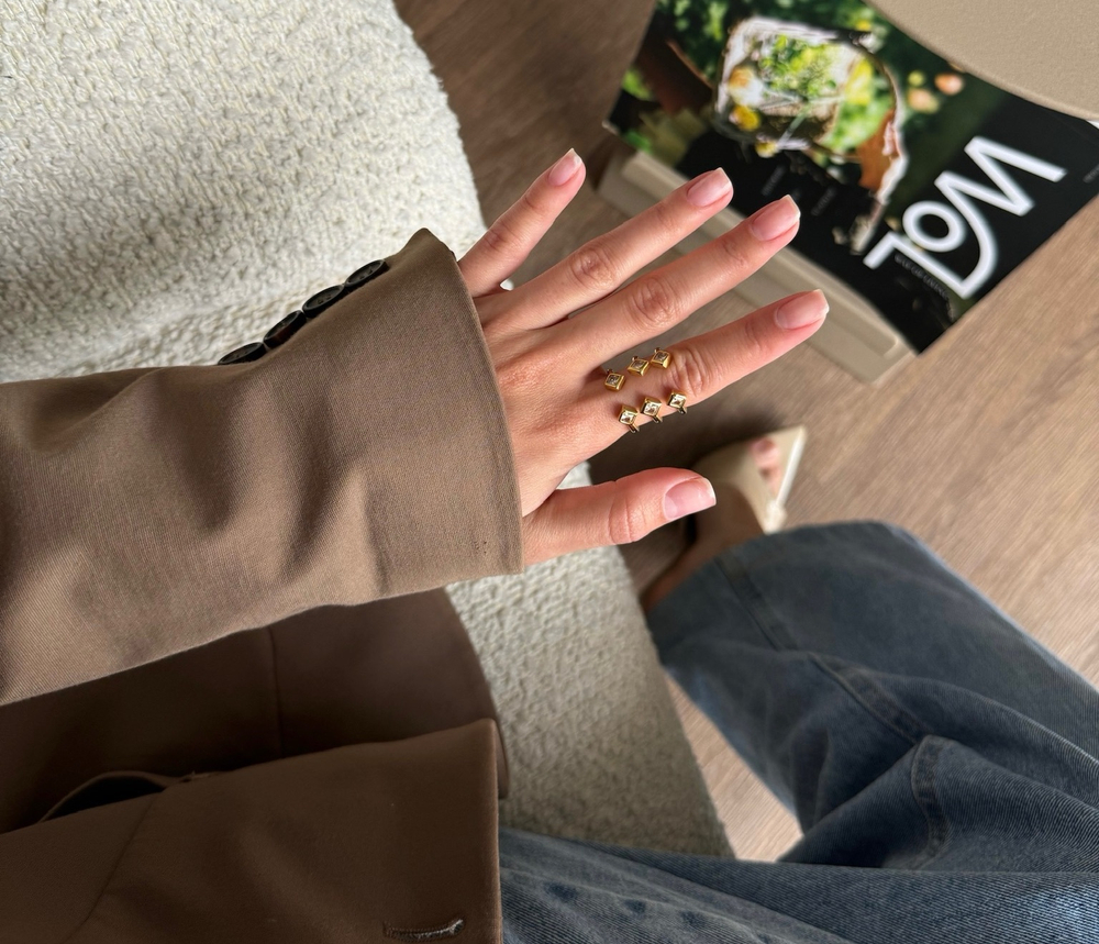 Кольцо ZEN gold