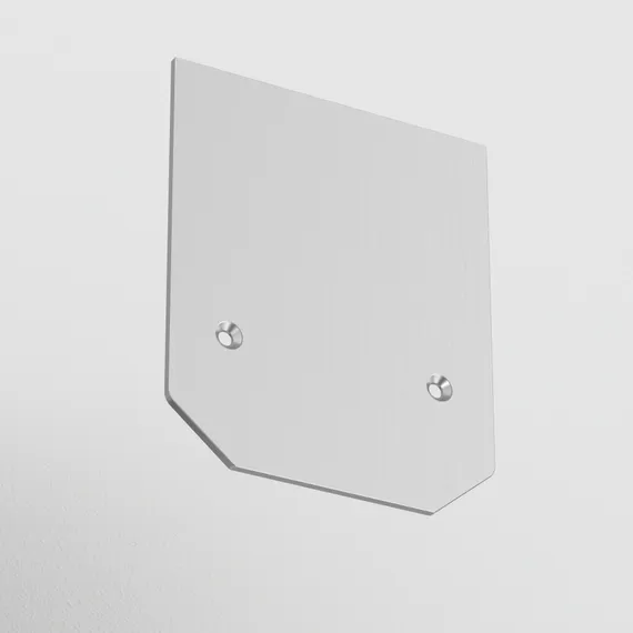 Заглушка торцевая для профиля TRA004MP-21S S35 серый Technical tra004mpec-21s