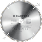 KRAFTOOL Multi Material 260х30мм 100Т, диск пильный по алюминию