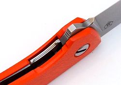 Нож Широгоров 111 G10 3D оранжевая рукоять 440Сфотография - 9