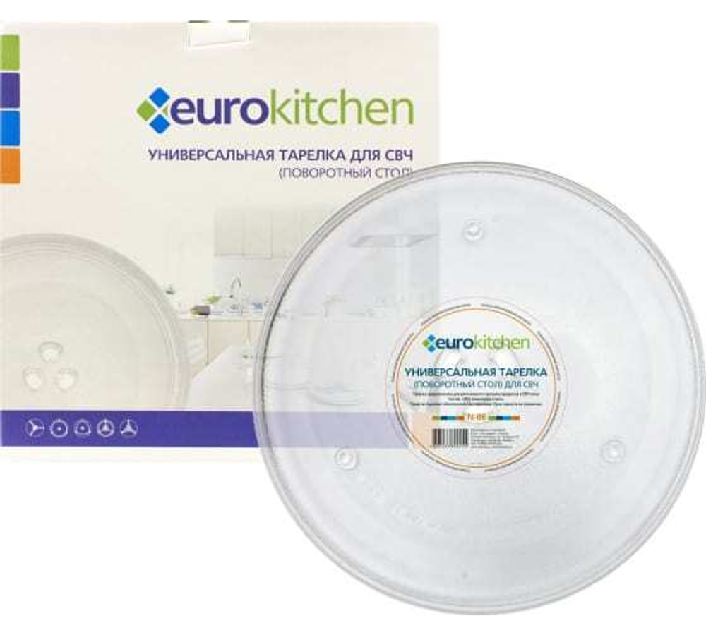 Euro Kitchen N-08 универсальный поворотный стол (тарелка) для СВЧ Samsung