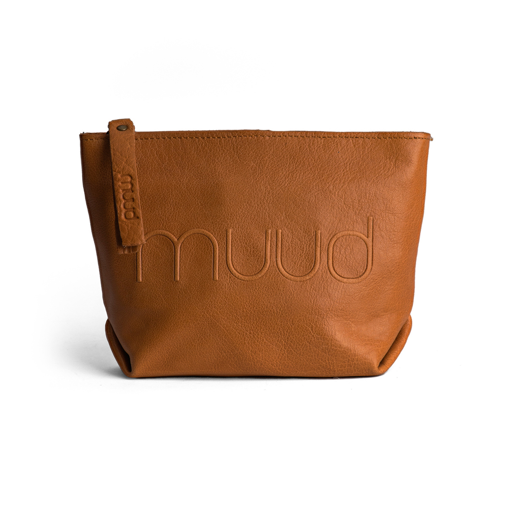 Косметичка MUUD  "Laura make-up bag" Whisky, 15 х 22 х 18 см