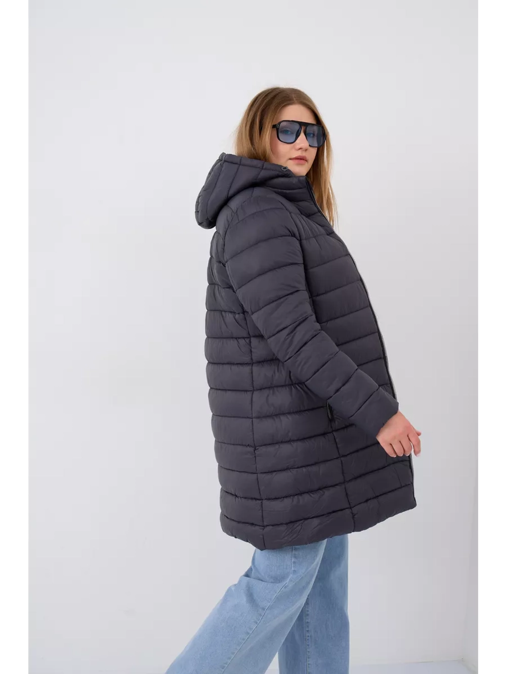 Куртка зимняя стеганая утепленная