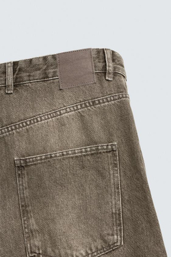 ZARA ДЖИНСЫ BAGGY FIT, ХАКИ