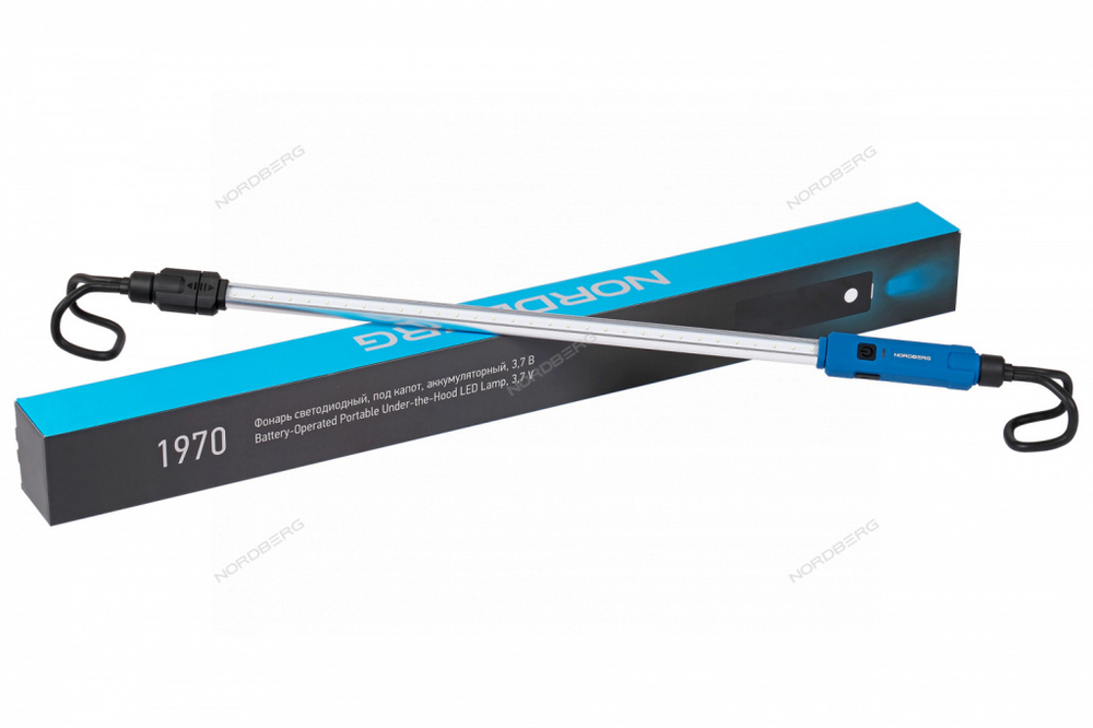 NORDBERG 1970 Фонарь подкапотный, светодиодный, аккумуляторный, 3,7 В
