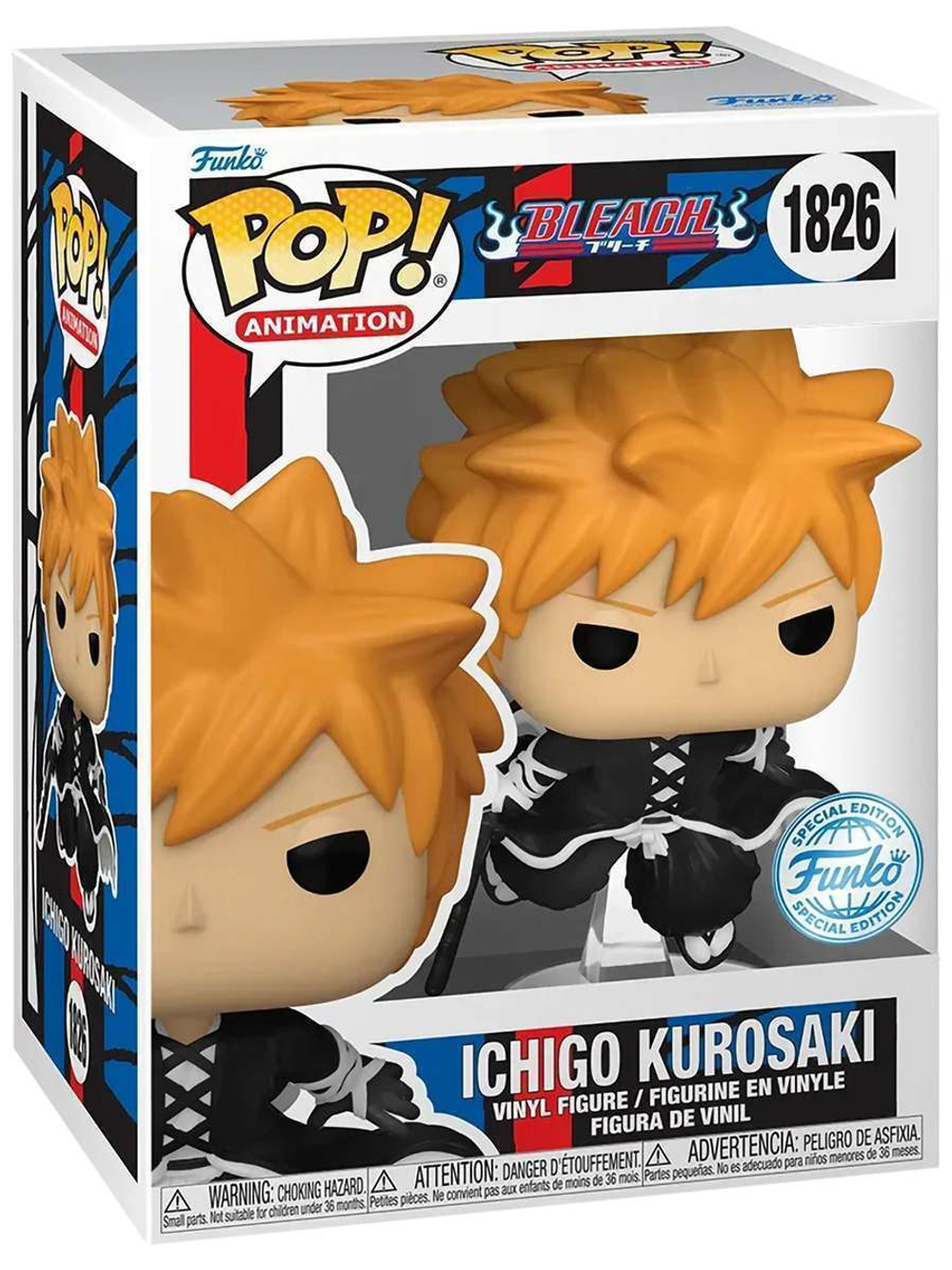 Фигурка Funko POP! Animation Bleach Ichigo Kurosaki (Getsuga Tenshō Technique) (Exc) (1826) 84444