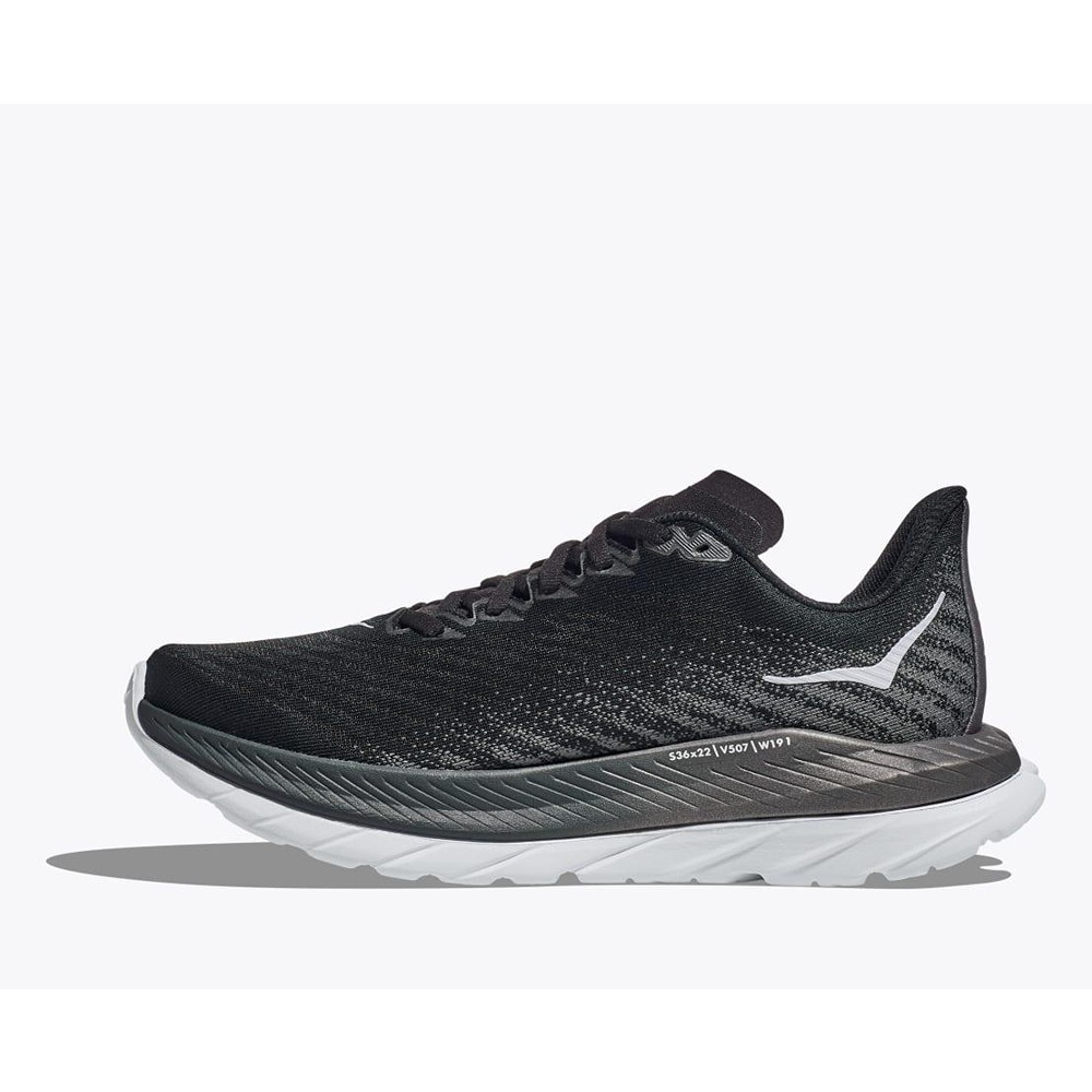 Кроссовки женские HOKA W MACH 5 WIDE Black / Castlerock