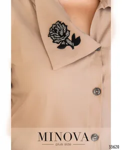 Рубашка 131-беж Minova
