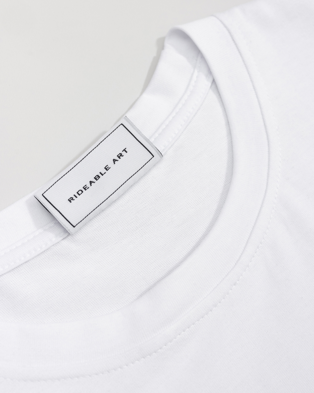 Футболка свободного кроя, белый, размер XXXL