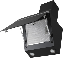 Каминная вытяжка Maunfeld MEDWAY 60 Glass Black/Stripe Inox