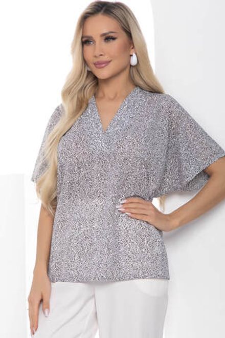 Блуза "Бэри Леди" серая Б10279 LT Collection