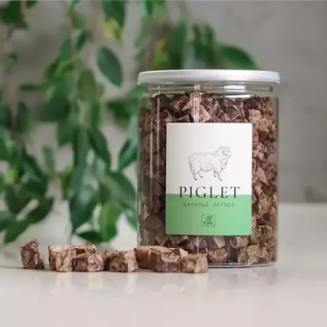 Легкое баранье для собак 15 мм 140г, банка, With Love Piglet