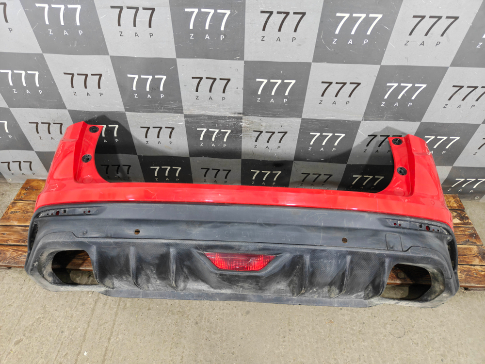 Бампер задний + юбка заднего бампера Geely Coolray 19-24 Б/У Оригинал 6044066100