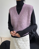 Жилет с v-образным вырезом