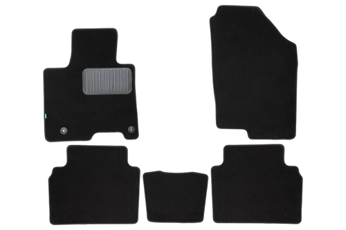 Коврики в салон  HYUNDAI Tucson, 2021-, кроссовер, 5шт. (текстиль) арт.KLEVER0302007822110KH