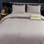 Велюровое покрывало ромб OVF009