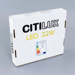 Citilux Омега CLD50K220N LED Встраиваемый светильник с диммером Белый