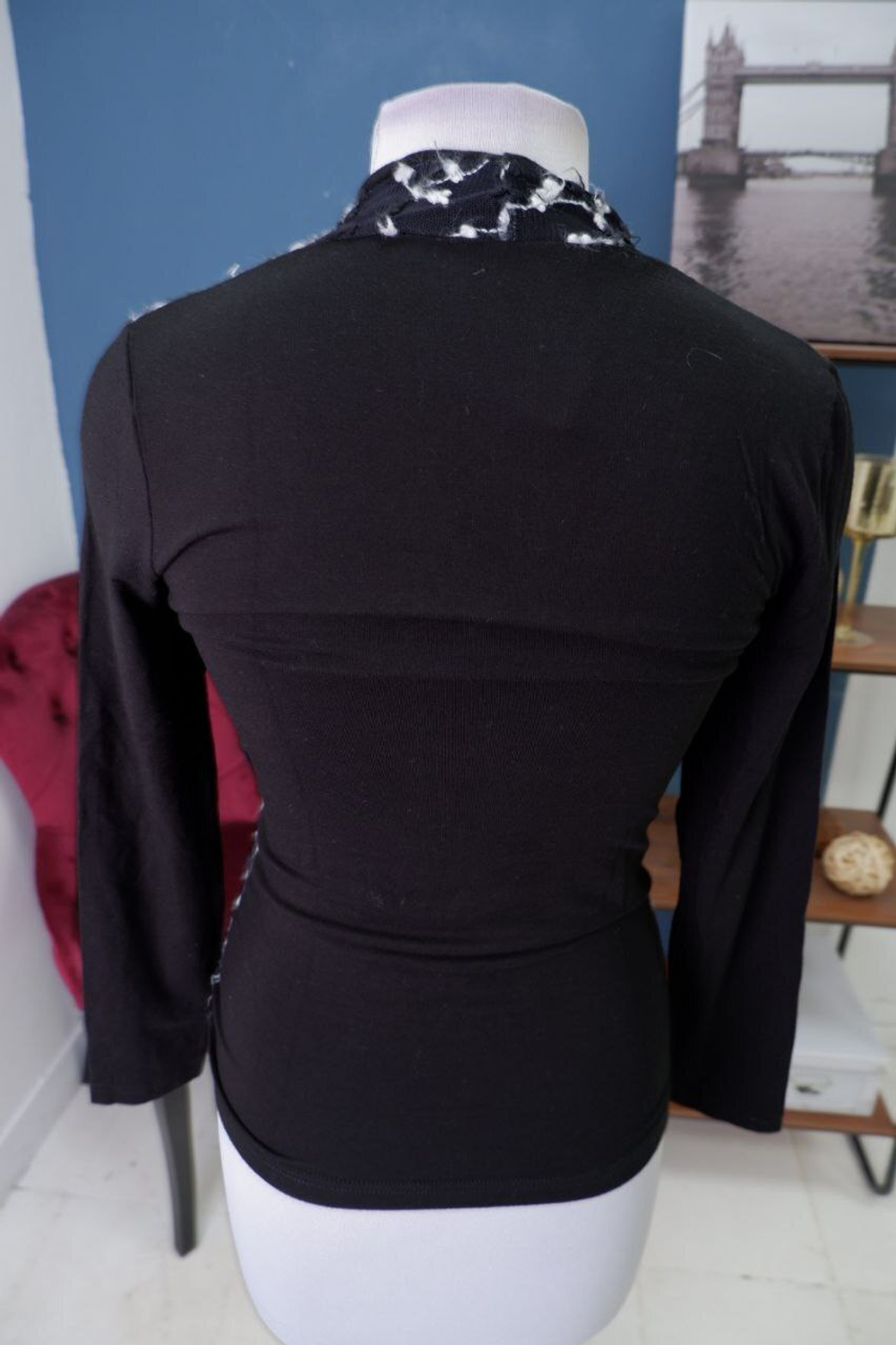 Кофта с красивым рисунком, 48 размер