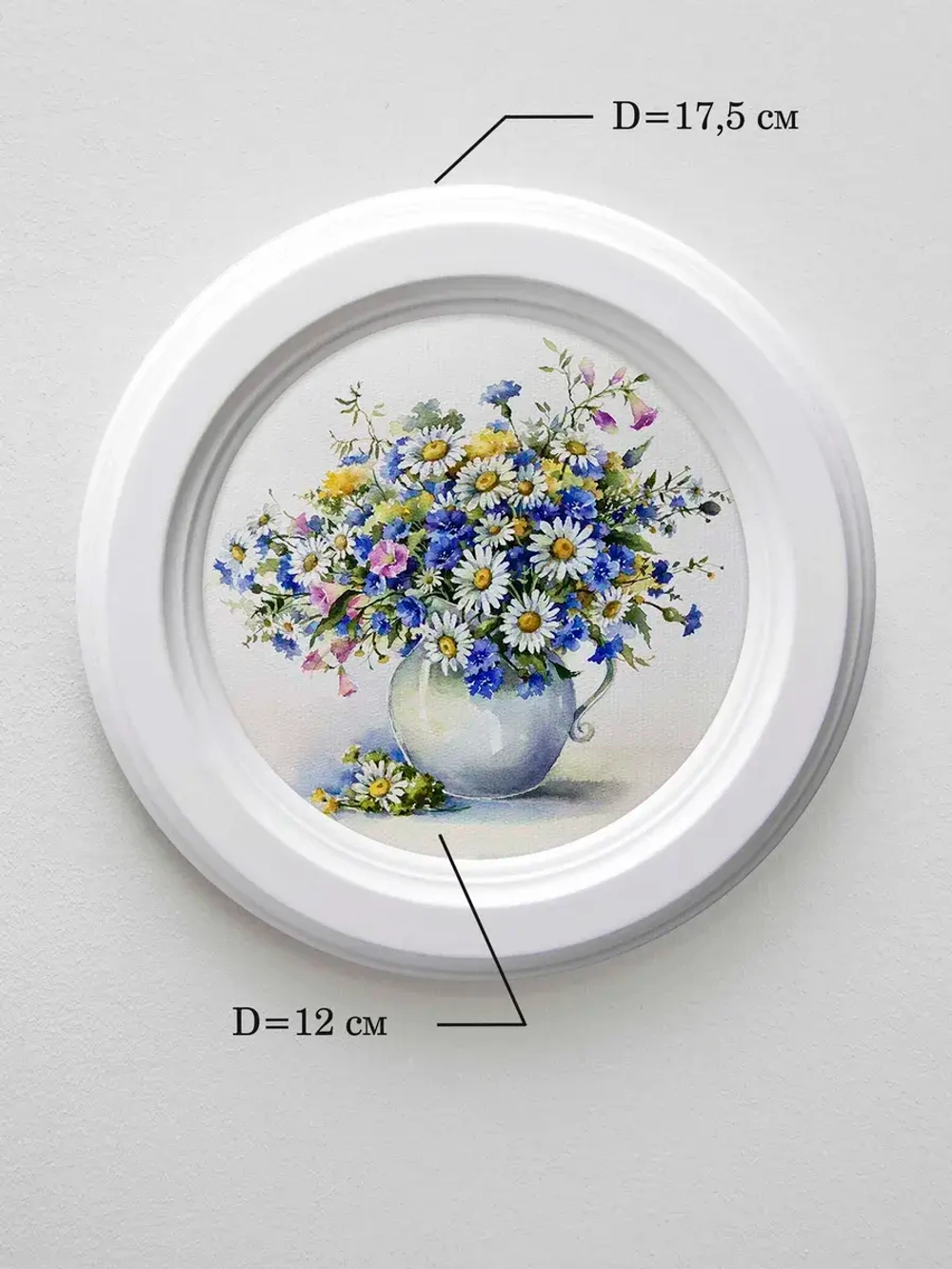 Картины на стену интерьерные на холсте 3 шт. 17.5 см