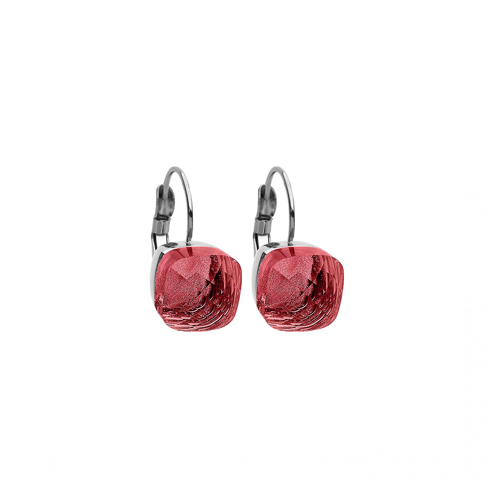 Серьги Qudo Firenze padparadscha 304090 R/S