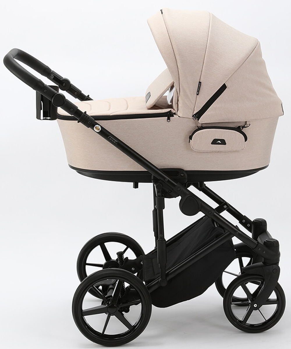 Детская коляска Adamex Zico 2 в 1 Z-TK20 СВ.БЕЖ.ТК