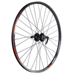 Колесо 26" зад, двустен.обод 32 отв., втулка сталь под Disc-brake, экс-к под трещетку 6-8 ск. Пром подшип