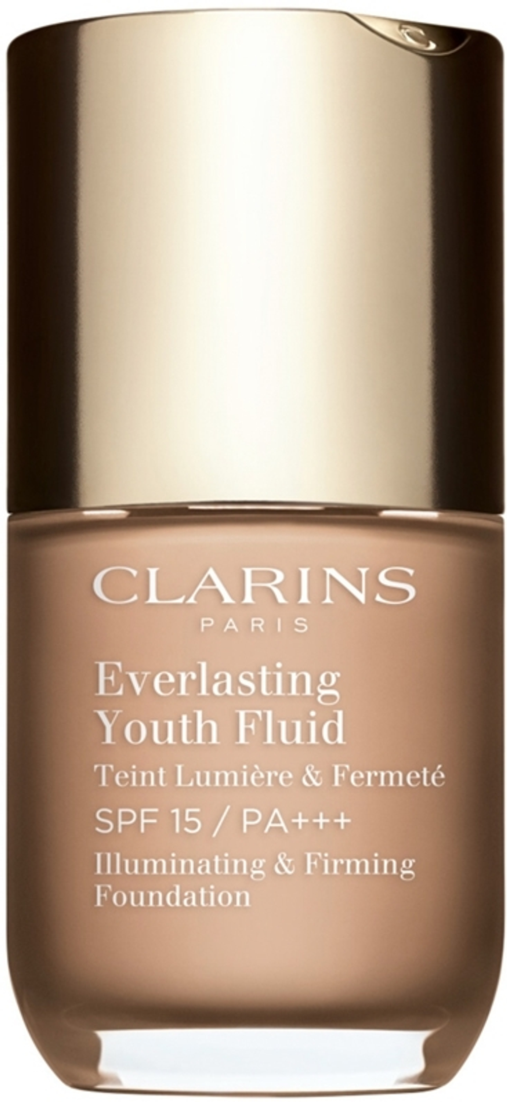 Clarins Everlasting Youth Fluid Foundation - Осветляющий тональный крем SPF 15, 30 ml