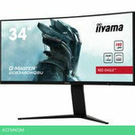 Игровой монитор Iiyama G-Master Red Eagle Curved GCB3480WQSU-B1