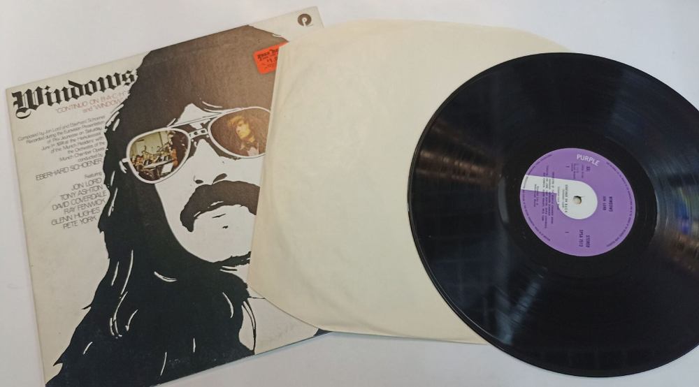 Винтажная виниловая пластинка LP Jon Lord Windows (UK 1974)
