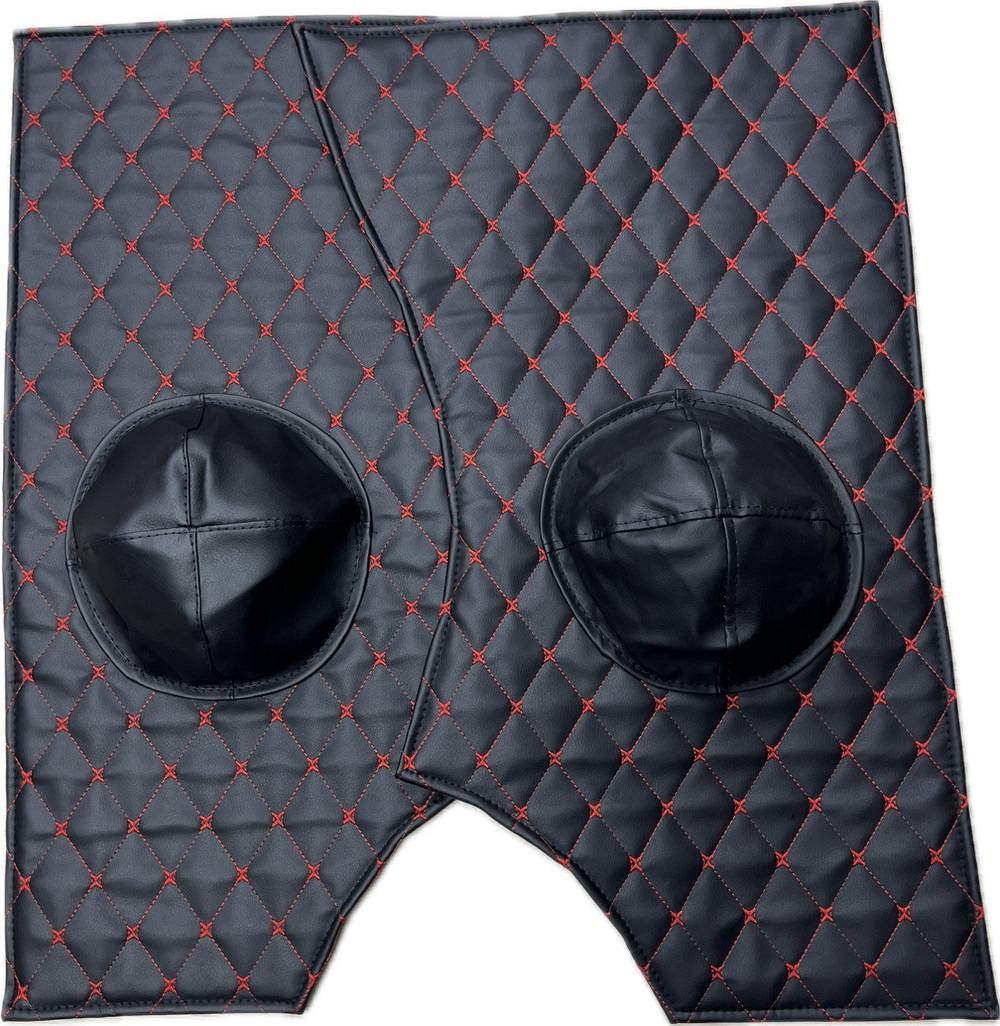 Утеплитель под фары внутр. УАЗ 452 Буханка, 2206, 3303 (красная нить Бабочка)