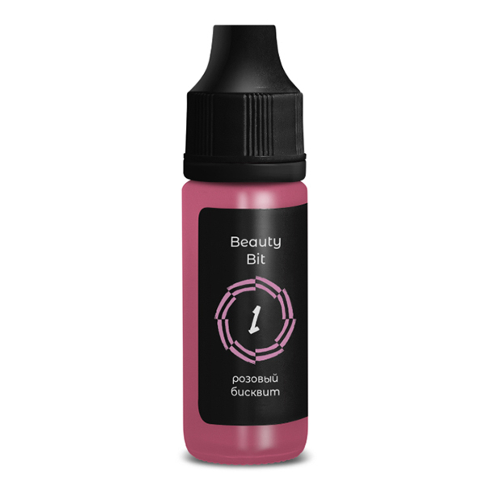 Пигмент Beauty Bit #1 Розовый бисквит, 10мл