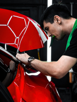 Оклейка цветным полиуретаном