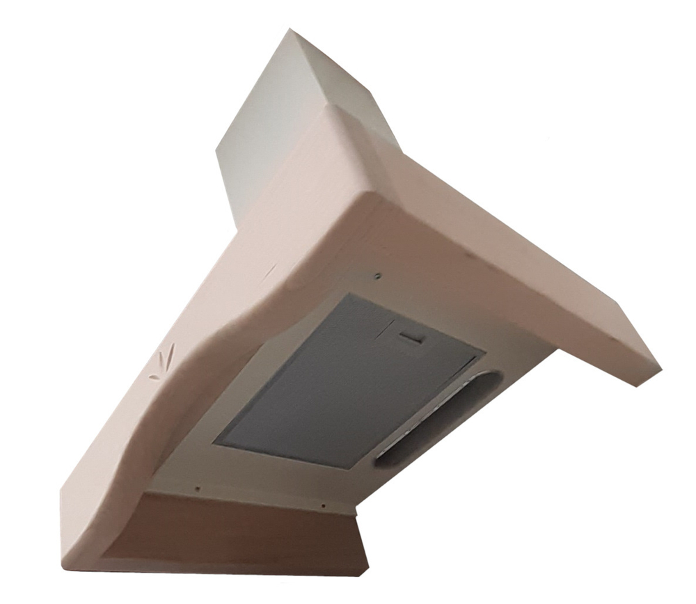 Вытяжка CIARKO CRE-New IZOST 90 слоновая кость дерев обромление низ/верх 950м3