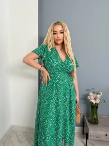 Платье на запах УК-1964-20 Фабрика Моды