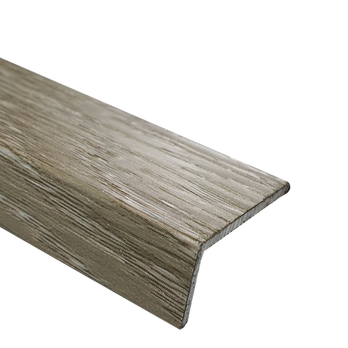 Угол 25*12мм "DO-4" 2,7м Дуб пепельный (23) ламинир. алюм.