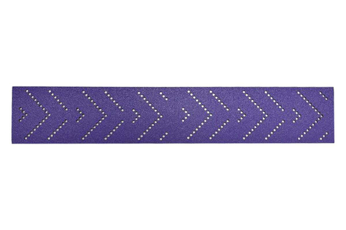 SANDWOX PLUS PURPLE полоски на пленочной основе, керамика  70*400мм, P320, липучка,Multi holes